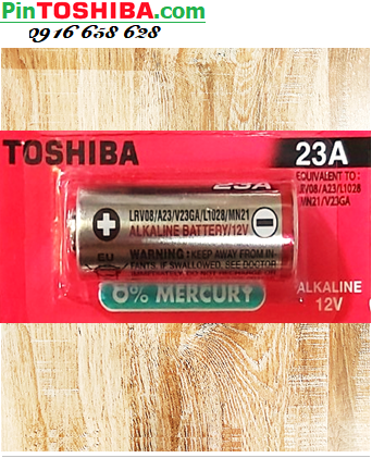 Toshiba A23; Pin 12v Remote điều khiển Toshiba A23 Alkaline chính hãng 